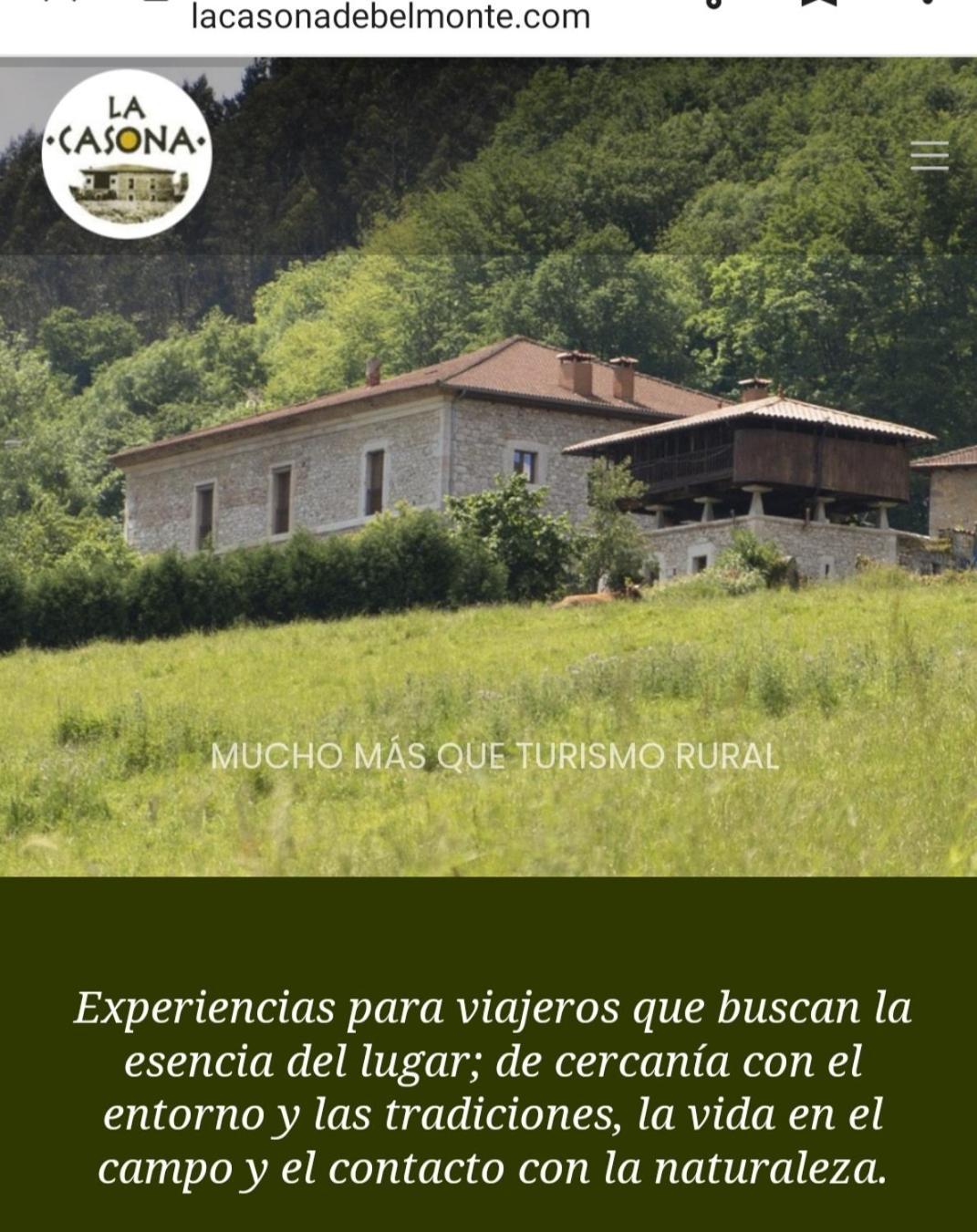 Agroturismo La Casona de Belmonte Ovinana  Exterior foto